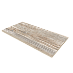 Ступени Brigantina BG 00 30.6x60.9x0.8 неполированные Бежевый (Estima Ceramica)