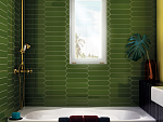 Плитка керамическая настенная 25827 ARROW Green Kelp 5х25 см-2