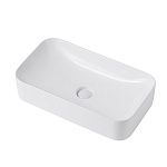 Раковина накладная ABBER Rechteck AC2204 белая-2