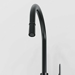 Смеситель для кухни LAPARET LISERA с выдвижным изливом BLACK N2042429LPT-4