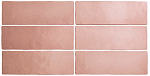 Плитка керамическая настенная 24961 MAGMA Coral Pink 6,5х20 см ( коробка 38 шт.)-2