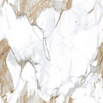 Calacatta Fairy Gold Керамогранит бежевый 60х60 Полированный-5