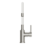 Смеситель для кухни MELAR с гибким изливом белый-4