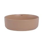 Раковина накладная ABBER  Bequem AC2108MBB бежевая матовая-2