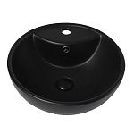Раковина накладная ABBER Bequem AC2101MB черная матовая-3