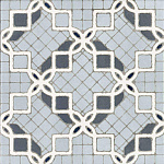 Керамогранит Motto Монотон Дэнил Декор Матовый (Микс 15шт) 20x20 арт. N100115-7