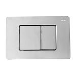 Комплект подвесной унитаз ABBER Bequem AC1100 белый с инсталляцией AC0105 и кнопкой AC0120 хром-6