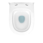 Унитаз подвесной LAPARET Correct с сиденьем микролифт белый с1-5