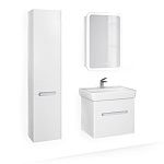 Пенал LAPARET Accord подвесной белый-4