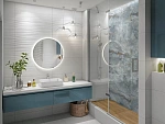 Керамогранит GT408013616MSR11 Moonlight GT Синий 40x80-10