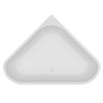 Акриловая ванна ABBER AB9446MW белая матовая-5