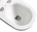 Унитаз ABBER Bequem AC1114P приставной белый с импульсным смывом-4