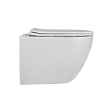 Унитаз ABBER Bequem AC1100 подвесной белый, безободковый-5