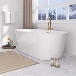 Акриловая ванна ABBER AB9209 белая-2