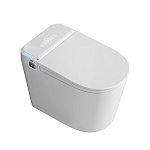 Электронный унитаз-биде ABBER Bequem AC1117S приставной белый-7