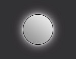 Зеркало ECLIPSE smart 60x60 в черной рамке-2