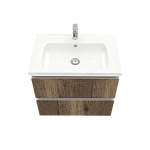 Тумба подвесная ELECTRA 70 под умыв-к Creavit Ideal 70, дуб Рока, LE-WCAB-70-222-3