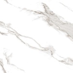 Calacatta Sharp Silver Керамогранит белый 60х60 Полированный-6
