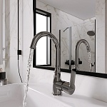 Смеситель для раковины LAPARET ALAMERA высокий N2016002LPT-5