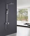 Душевая стойка ABBER Daheim AF8216 с изливом, хром-2