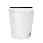 Электронный унитаз-биде ABBER Bequem AC1116S приставной белый-7