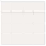 Фальш-квадрат плитка-модуль белый (001) 60*60, Keramark