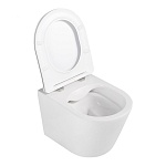 Унитаз ABBER Bequem AC1102 подвесной белый, безободковый-2