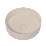 Раковина накладная ABBER Bequem AC2108MBE светло-бежевая матовая-3