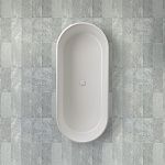 Ванна из искусственного камня ABBER Stein AS9607 белая матовая-5