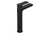 Смеситель BRASKO BLACK высокий для раковины с клик-клак-2