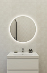 Зеркало ECLIPSE Fusion 80x80 с подсветкой круглое-3