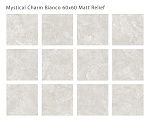 Керамогранит Staro Mystical Charm Bianco 60x60 Matt Relief-2