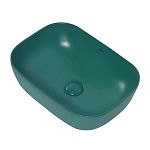 Раковина накладная ABBER Rechteck AC2200MBG темно-зеленая матовая-2