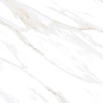 Calacatta Clarity Gold Керамогранит белый 80х80 Полированный-5