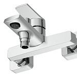 Смеситель для ванны CITY с лейкой хром-8