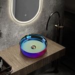 Раковина накладная ABBER Bequem AC2114Regen хамелеон-4