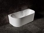 Ванна из искусственного камня ABBER Stein AS9652 белая матовая-3