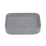 Раковина накладная ABBER Rechteck AC2202MG серая матовая-3