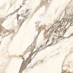 Calacatta Bronze Керамогранит белый полированный 60х60-2