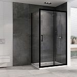 Душевой уголок ABBER Schwarzer Diamant AG30130B-S100B-2