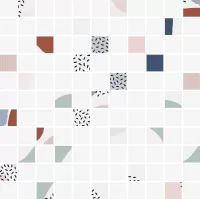 Мозаика декорация Meissen Keramik Trendy многоцветный 30x30 TY2O451