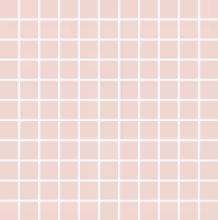 Мозаика декорация Meissen Keramik Trendy розовый 30x30 TY2O071