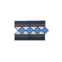 Пушкин бордюр кофе с молоком (005/006/008/013) 30.6*16, Keramark