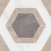 ID101 Гран Пале наборный декор 251х251 Керама Марацци