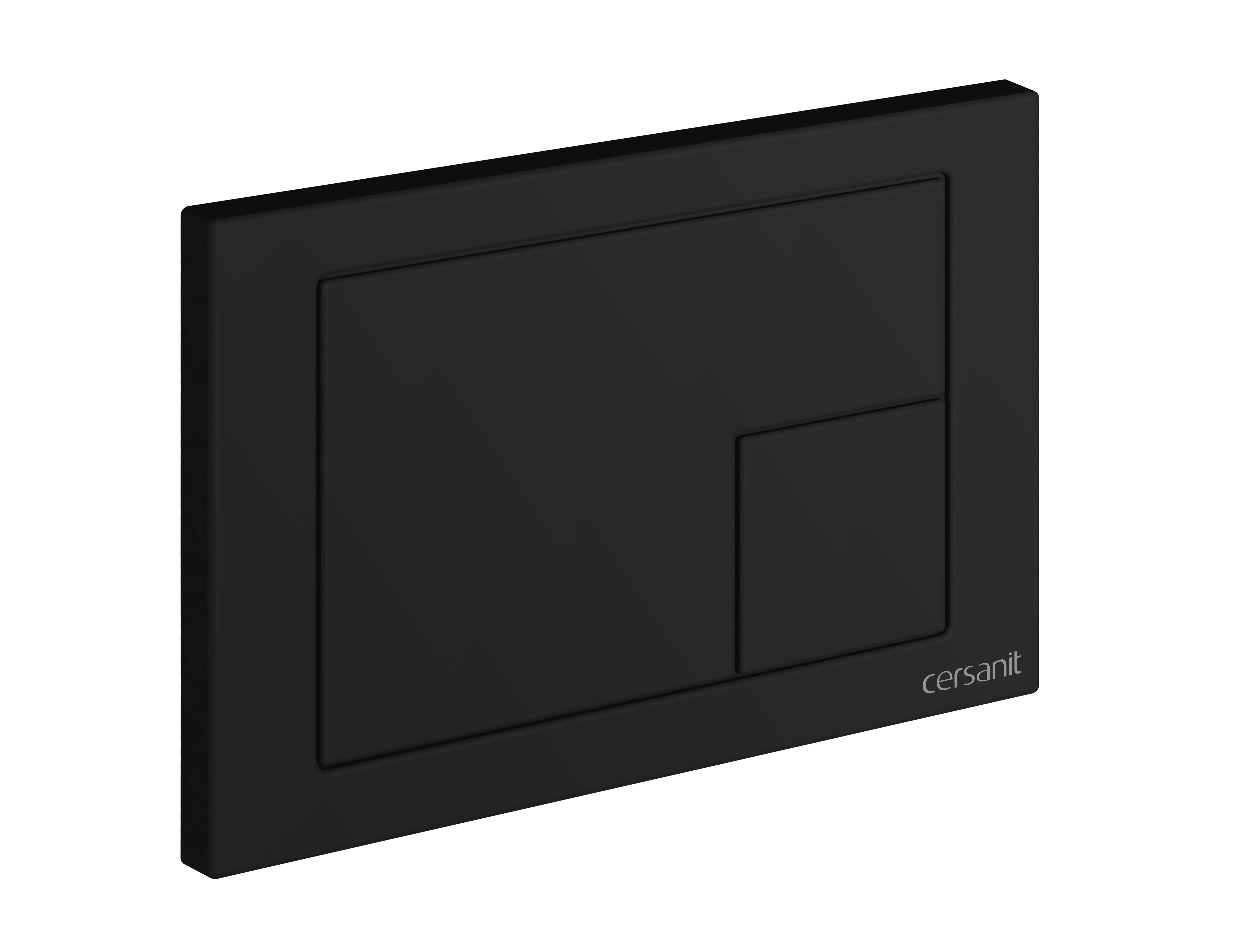 Кнопка CORNER пластик черный матовый (Cersanit)