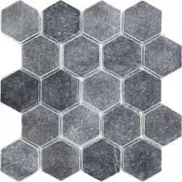 Мозаика StarMosaic HEXAGON VBs TUMBLED 64х74