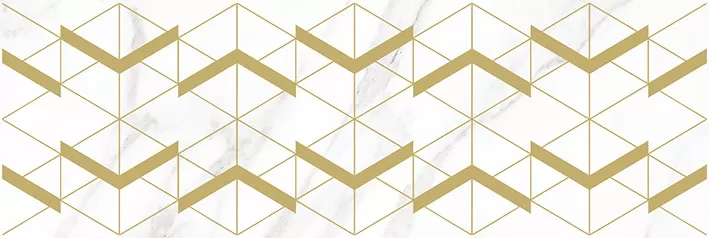 Camelot Wing Декор белый 20х60