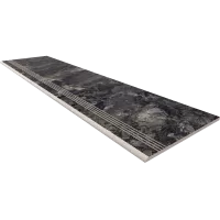 Ступени Marble ONLYGRES MOG 501 30x120x0.9 полированные Черный