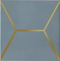 OP\E181\17067 | Декор Витраж голубой15*15, Керама Марацци