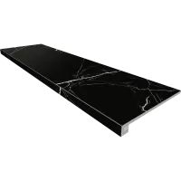 Ступени Marble ONLYGRES MOG 601 33x120x0.9 полированные Черный